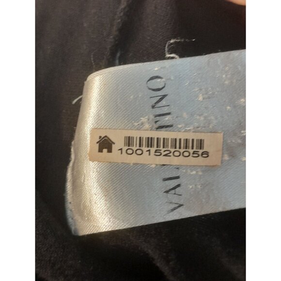 Valentino Couture Elegant Romantic Evening Tulle Flutter Sleeve Flowy XL Top - Picture 13 of 15